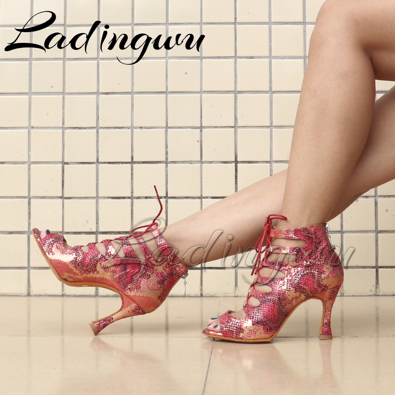 Women'S Shoes Z - Stivali latini Ladingwu scarpe da ballo