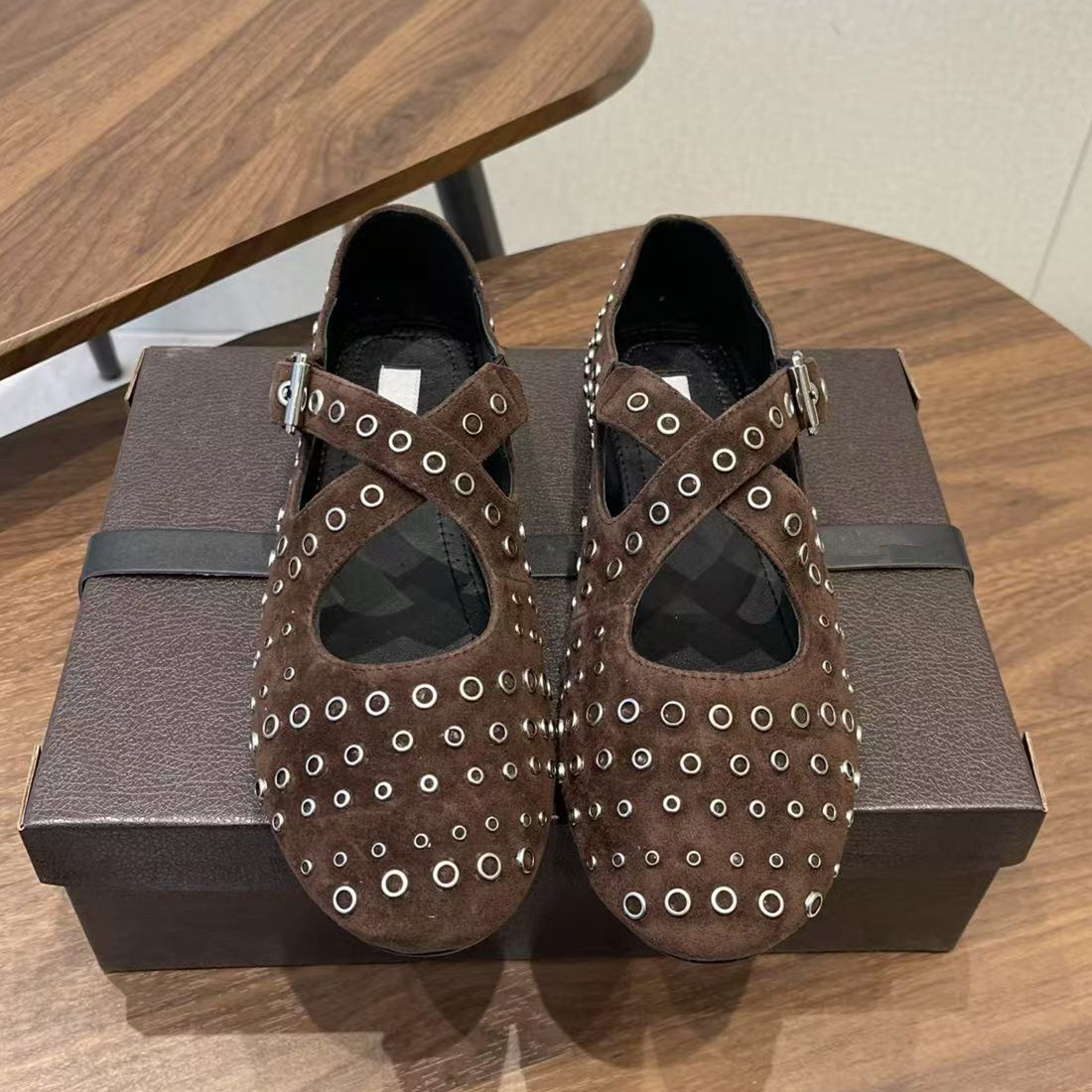 Scarpe Mary Jane in Pelle con  - Ballet Flat Women recensione e prezzo