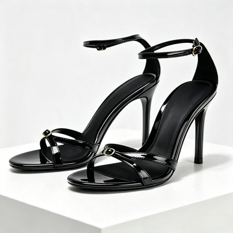 Sandali con tacco alto in pell - Women Shoes Brands recensione e prezzo