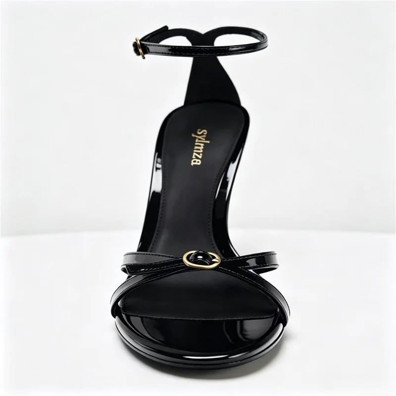 Sandali con tacco alto in pell - Women Shoes Brands recensione e prezzo