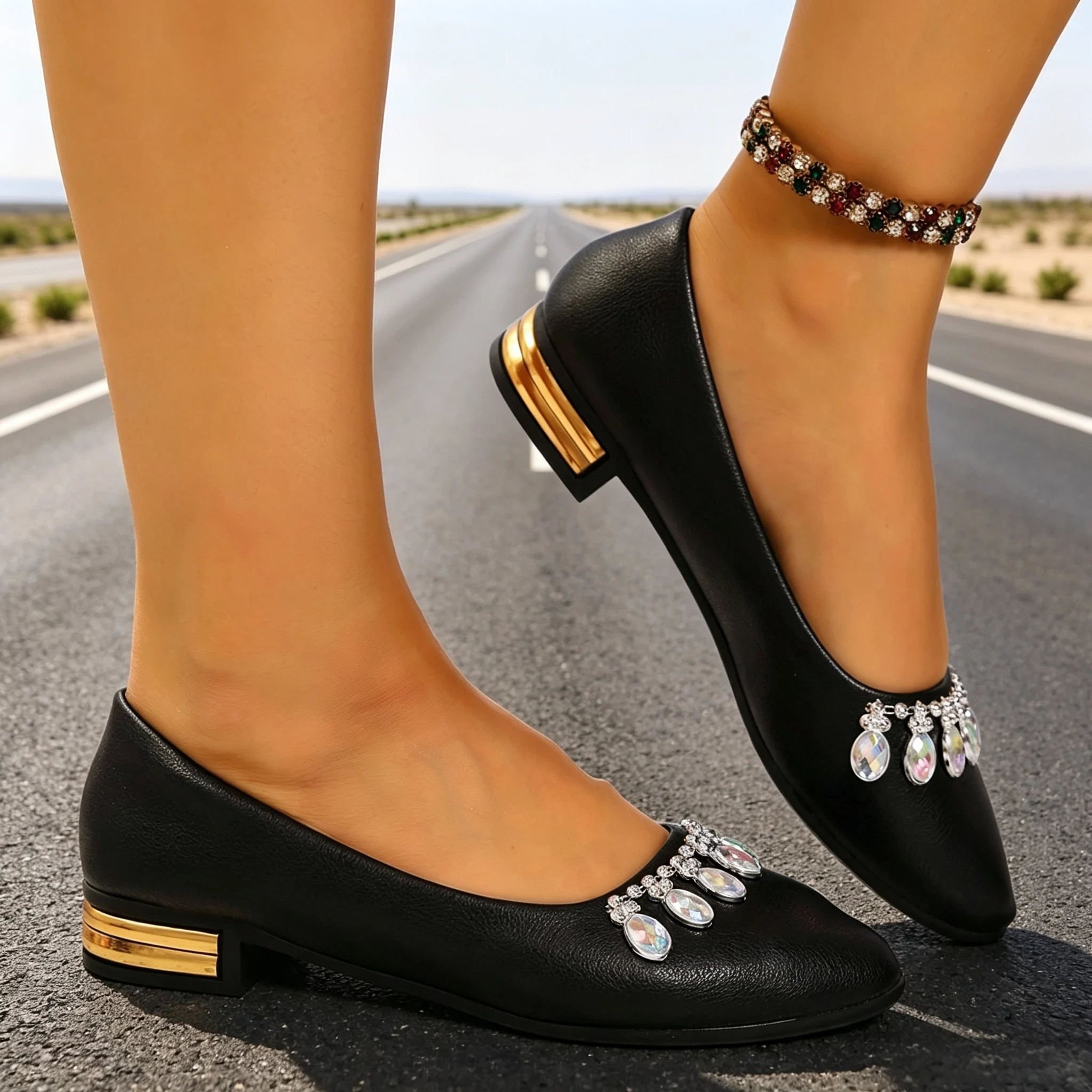 Scarpe Basse da Donna a Punta, - Women'S Heels recensione e prezzo