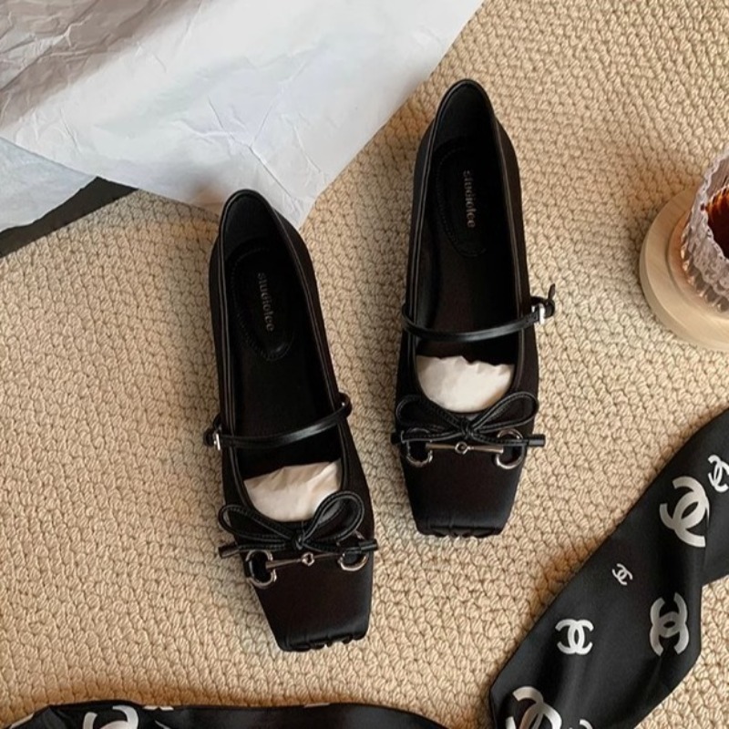 Scarpe Mary Jane in Camoscio d - Ballet Flat Women recensione e prezzo