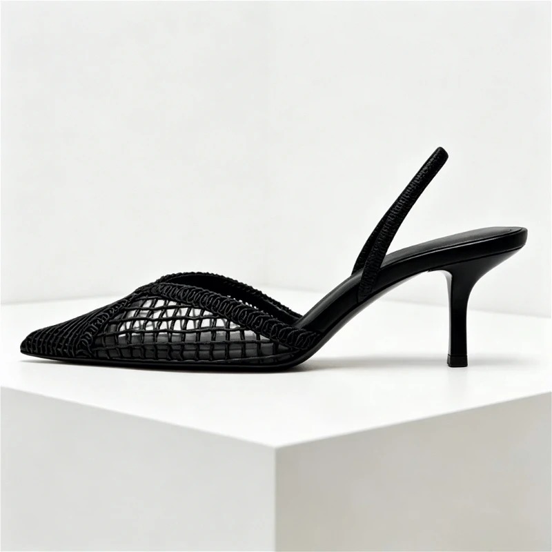 Sandali con tacco intrecciato  - Women Shoes Brands recensione e prezzo
